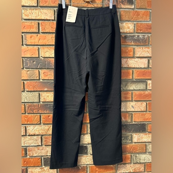 NEW Frank + Oak The Jane High Rise Straight Leg Trouser Pant - Picture 9 of 9